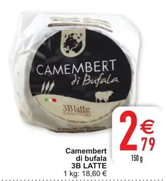 Camembert di bufala 3B Latte