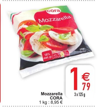 Cora Mozzarella aanbieding