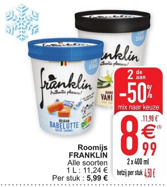 Cora Roomijs Franklin aanbieding