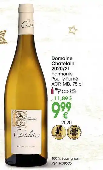 Cora Domaine chatelain 2020-21 aanbieding