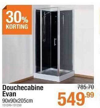 Cevo Douchecabine evan aanbieding