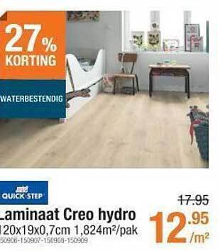 Cevo Laminaat creo hydro aanbieding