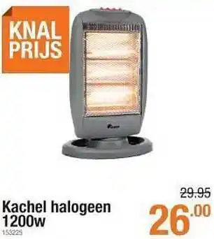 Kachel halogeen 1200w