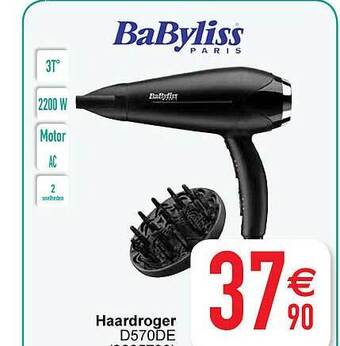 Cora Babyliss haardroger aanbieding