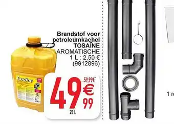 Cora Brandstof voor petroleumkachel tosaïne aanbieding
