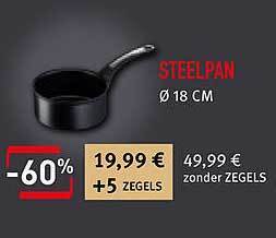 Cora Steelpan aanbieding