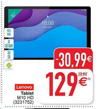 Cora Lenovo tablet aanbieding