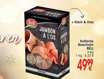 Cora Koffertje beenham bell aanbieding