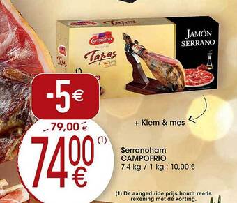 Serranoham campofrio