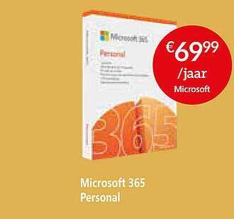 Selexion Microsoft 365 personal aanbieding