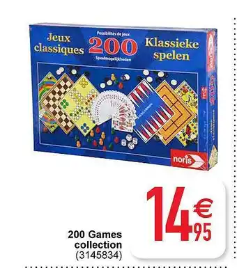 Cora 200 games collection aanbieding