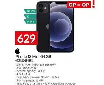 Selexion Iphone 12 mini 64 gb aanbieding