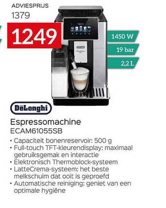 Delonghi espressomachine
