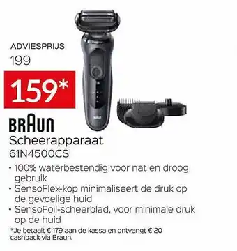 Braun scheerapparaat