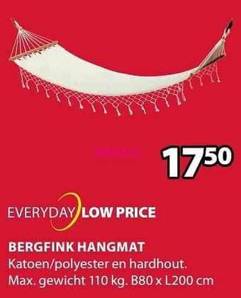 Bergfink hangmat