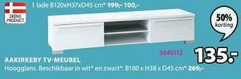 Jysk Aakirkeby tv-meubel aanbieding