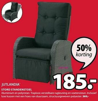 Jysk Stord standenstoel aanbieding