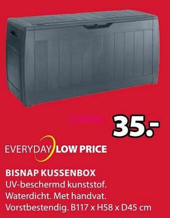Jysk Bisnap kussenbox aanbieding