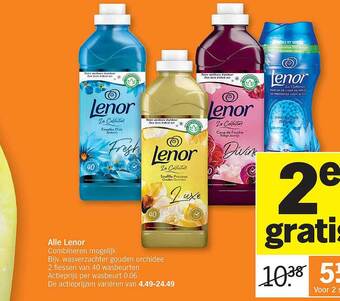 Albert Heijn Lenor aanbieding