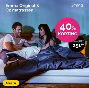Emma original & o2 matrassen