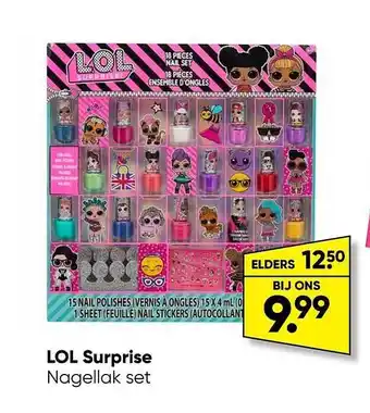 Big Bazar Lol surprise nagellak set aanbieding