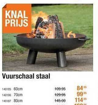 Vuurschaal staal