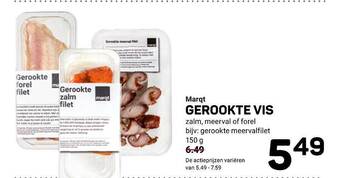 Ekoplaza Marqt gerookte vis aanbieding
