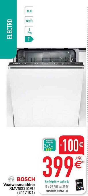 Cora Bosch vaatwasmachine aanbieding