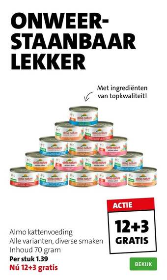 Almo kattenvoeding