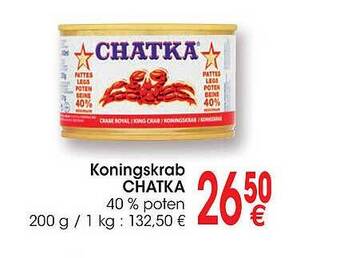 Koningskrab chatka