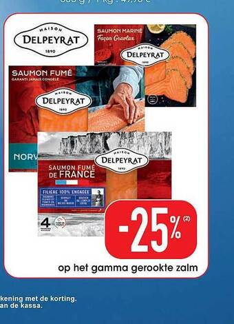 Cora Gerookte zalm aanbieding