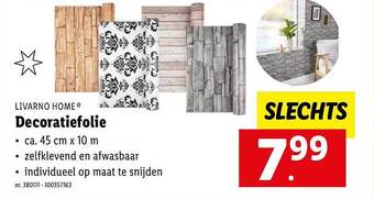 Lidl Livarno home decoratiefolie aanbieding