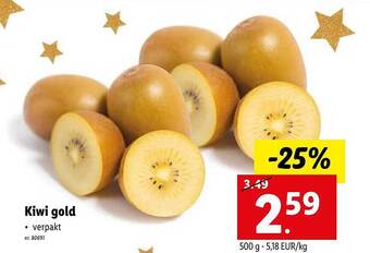 Lidl Kiwi gold aanbieding