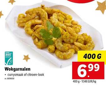 Lidl Wokgarnalen aanbieding