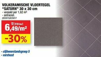 Hubo Volkeramische vloertegel saturn aanbieding