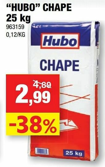 Hubo Hubo chape aanbieding