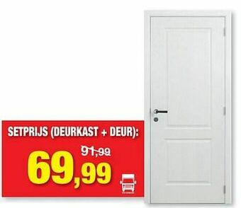 Hubo Deurkast + deur aanbieding