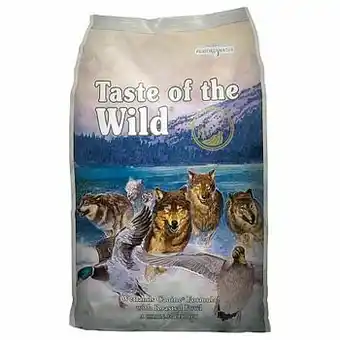 Zooplus 5,6kg Wetlands Canine Taste of the Wild Hondenvoer aanbieding
