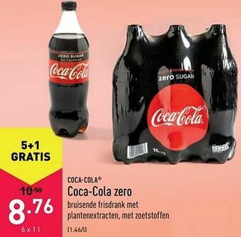 ALDI Coca-cola zero aanbieding
