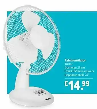 Tafelventilator tristar