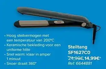 Carrefour Calor steiltang sf1627c0 aanbieding