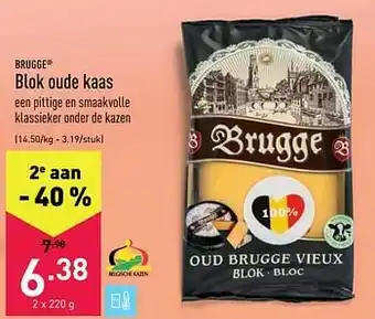 ALDI Blok oude kaas aanbieding