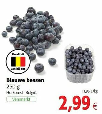 Colruyt Blauwe bessen aanbieding