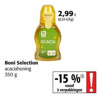 Colruyt Boni selection acaciahoning aanbieding