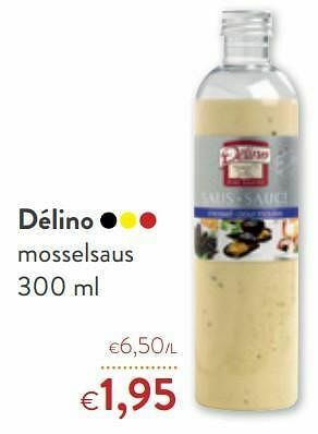 Délino mosselsaus