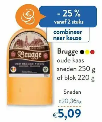 OKay Brugge oude kaas sneden aanbieding