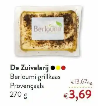 OKay De zuivelarij berloumi grillkaas provençaals aanbieding