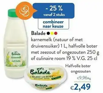 OKay Balade halfvolle boter ongezouten aanbieding