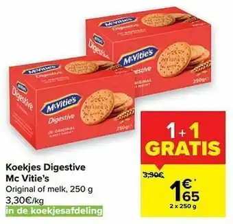 Koekjes digestive mc vitie’s