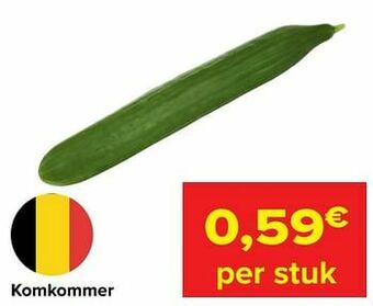 Carrefour Komkommer aanbieding